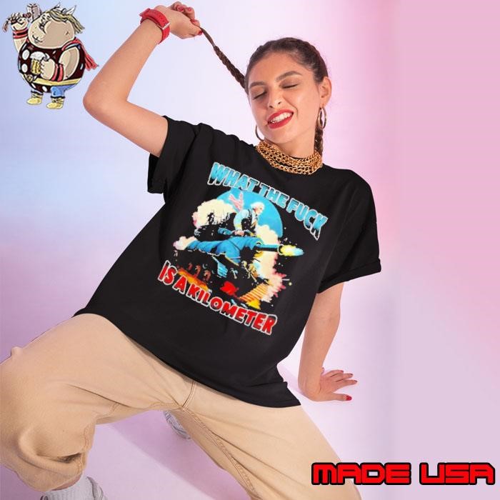 What The Fuck Is A Kilometer George Washington Ladies tee