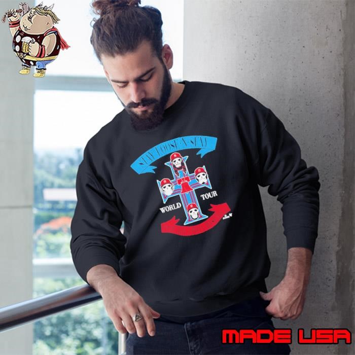 World Tour 2024 Philadelphia Phillies Stay Loose And Sexy Baby Sweatshirt