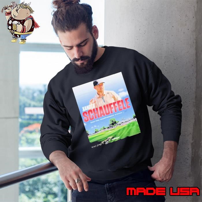 Xander Schauffele 2024 PGA Championship Winner Poster Sweatshirt