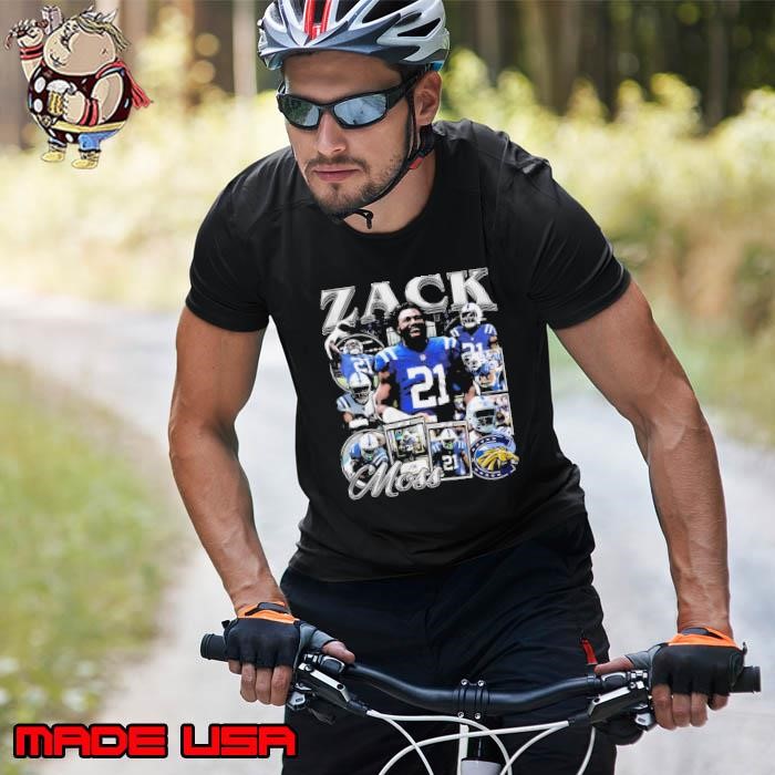 Zack Moss American football running back the Cincinnati Bengals Vintage Bootleg Unisex