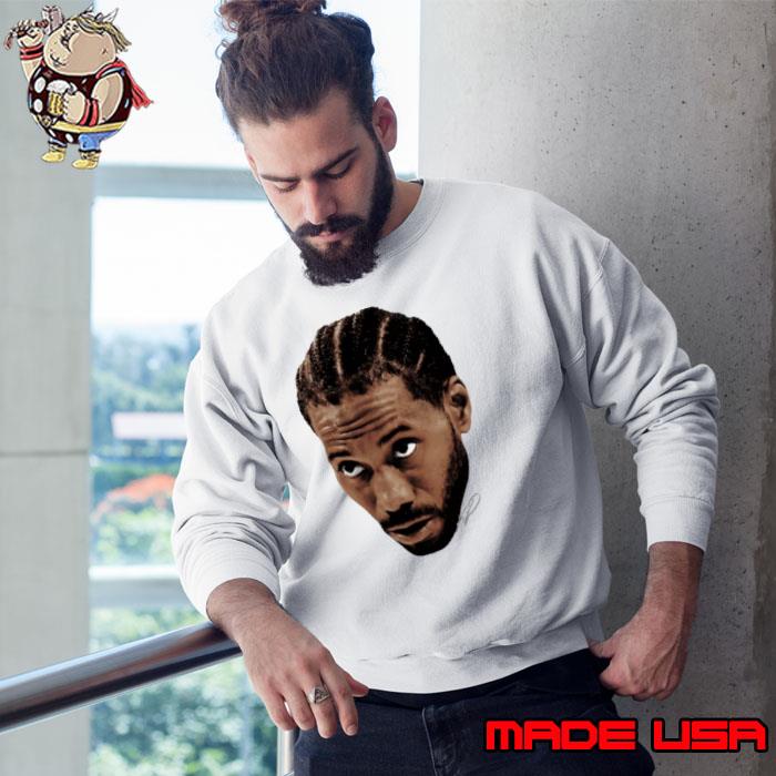 Kawhi Leonard Big Face American professional basketball player s Sweatshirt