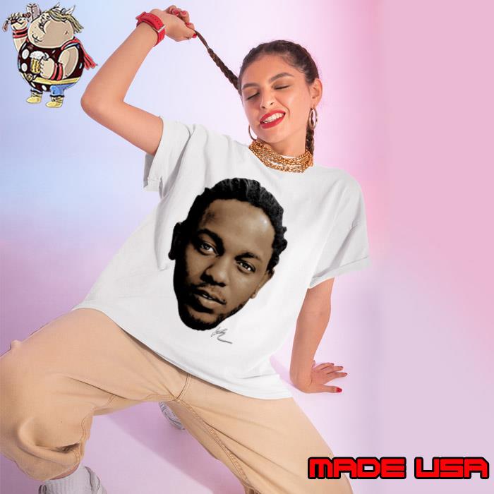 Kendrick Lamar Big Face American rapper and songwritershirt
