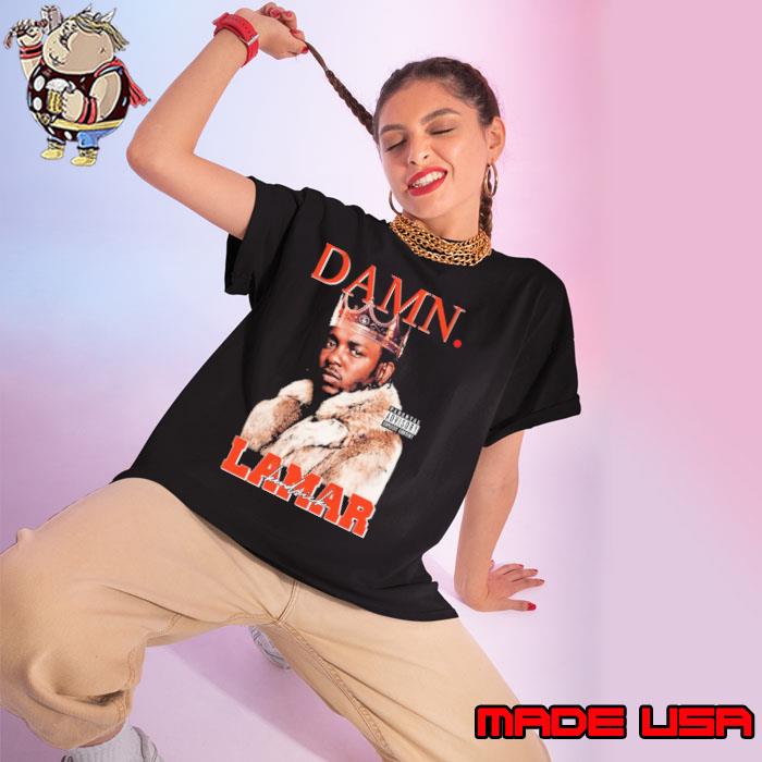 Kendrick Lamar Damn American rapper and songwriter shirt