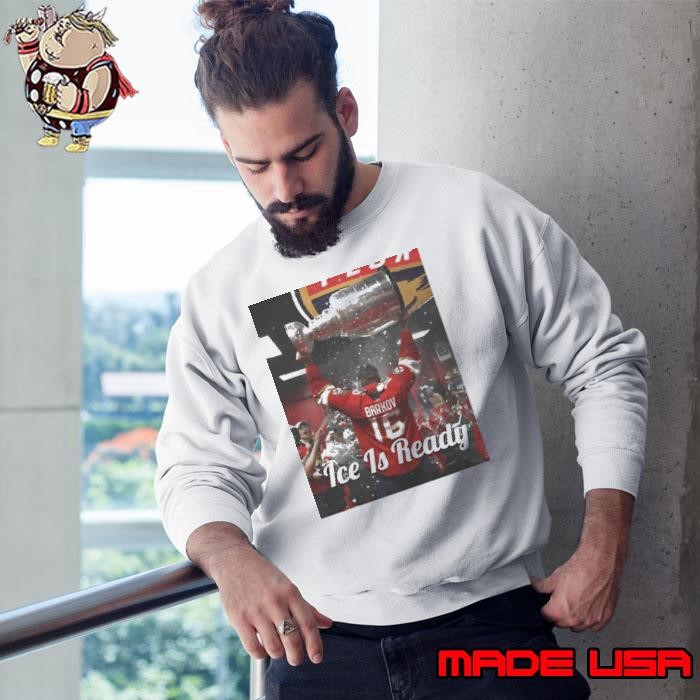 leksander Barkov Champagne Shower ice is ready Sweatshirt