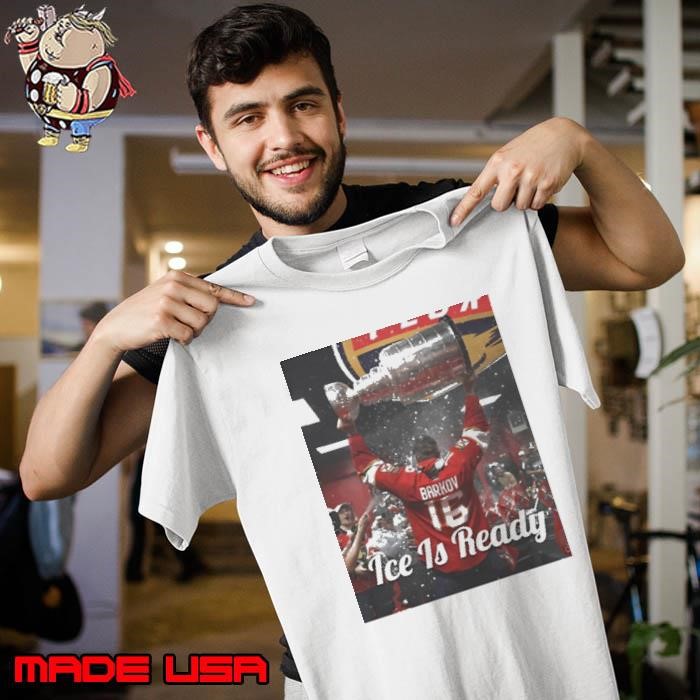 leksander Barkov Champagne Shower ice is ready Unisex