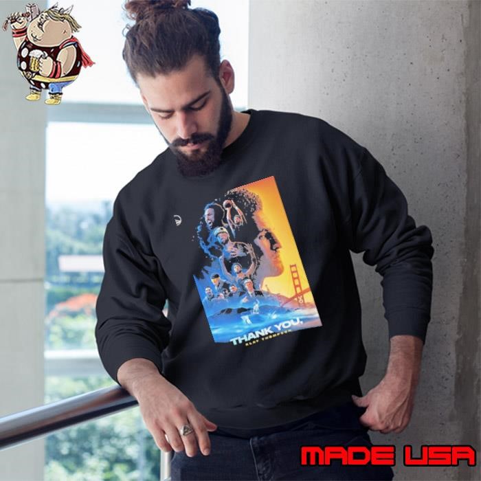 13 Years Four Championships Countless Iconic Moments Thank You For Everything Klay Thompson Sweatshirt