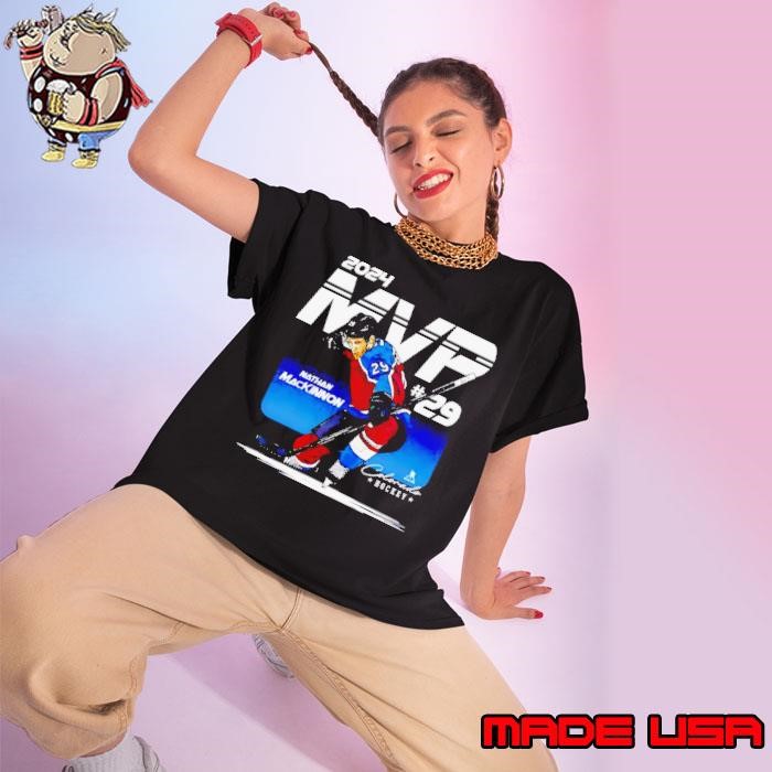 2024 Nathan MacKinnon Colorado MVP Ladies tee