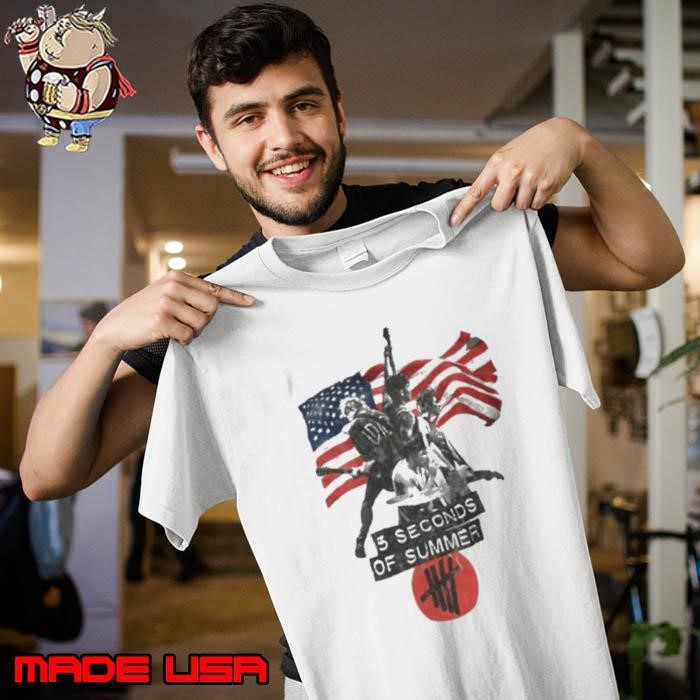 5 Seconds Of Summer American Flag Unisex