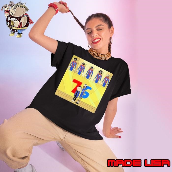 76ers Council Of Rickys And Daryl Morty Ladies tee