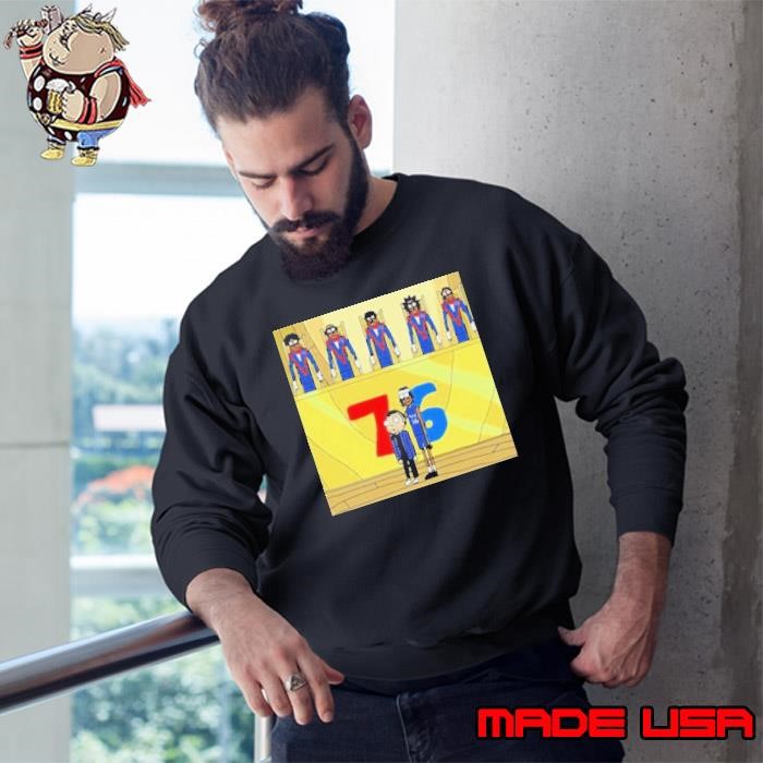 76ers Council Of Rickys And Daryl Morty Sweatshirt