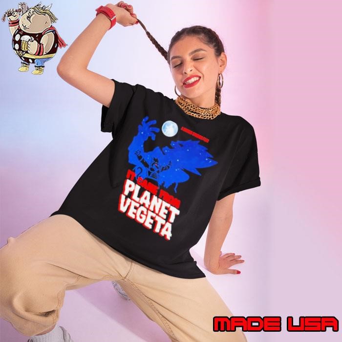 A Saiyan Studios Film It Came From Planet Vegeta Ladies tee