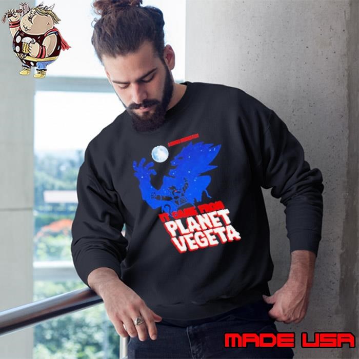 A Saiyan Studios Film It Came From Planet Vegeta Sweatshirt