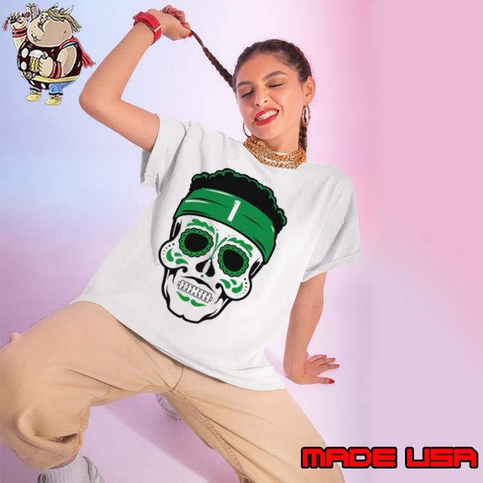 Ahmad Sauce Gardner Sugar Skull American football cornerback Ladies tee