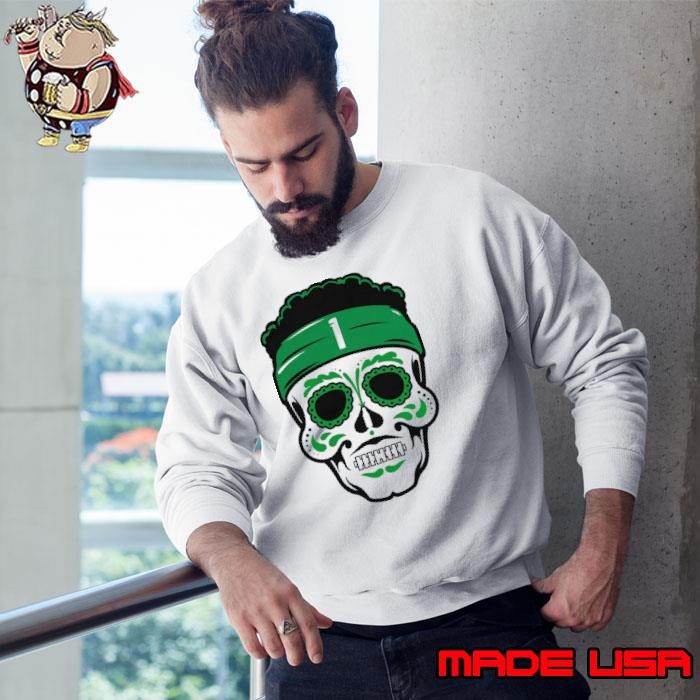 Ahmad Sauce Gardner Sugar Skull American football cornerback Sweatshirt