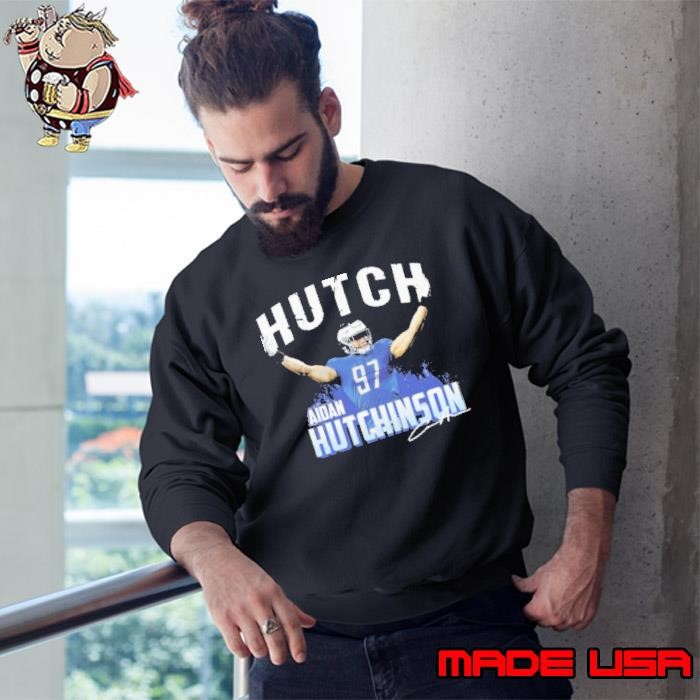 Aidan Hutchinson American football defensive end Detroit Lions Hutch Sweatshirt