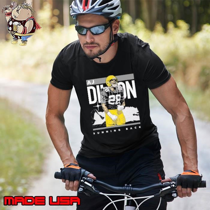 Aj dillon cyber running back American football Green Bay Packers Unisex