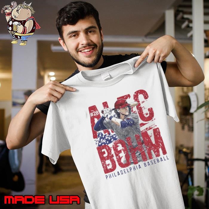Alec Bohm American professional baseball third baseman Philadelphia American Flag Unisex