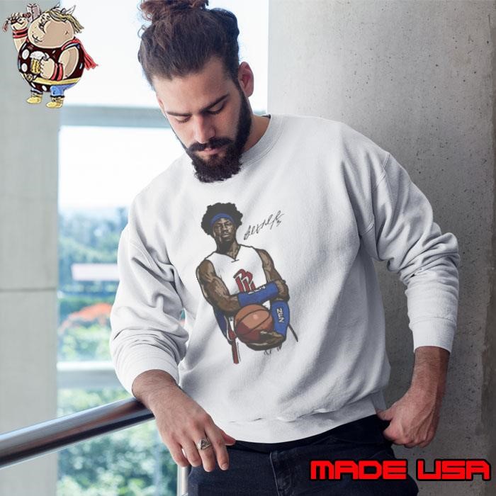 American basketball executive and former professional ben wallace pose Sweatshirt