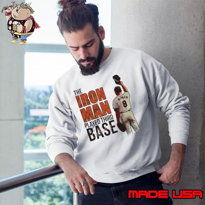 American former baseball shortstop cal ripken jr ironman Sweatshirt
