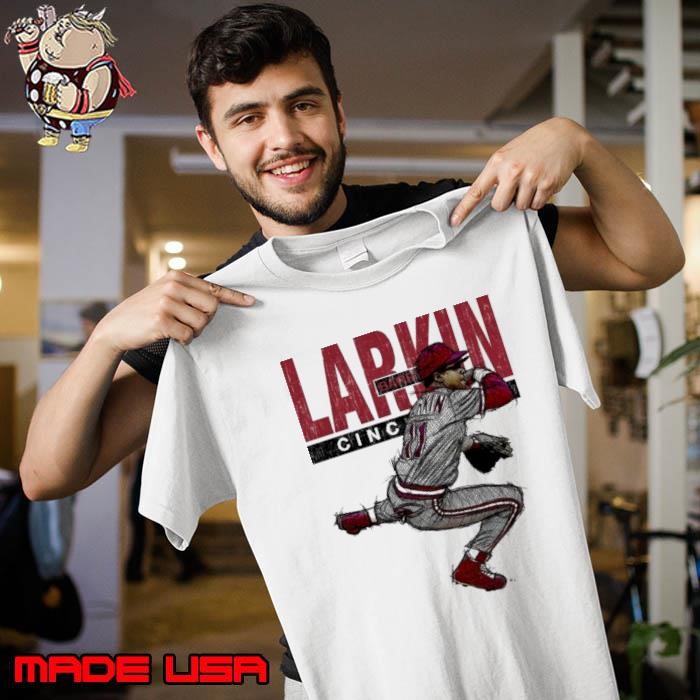 American former professional baseball barry larkin sketch Unisex
