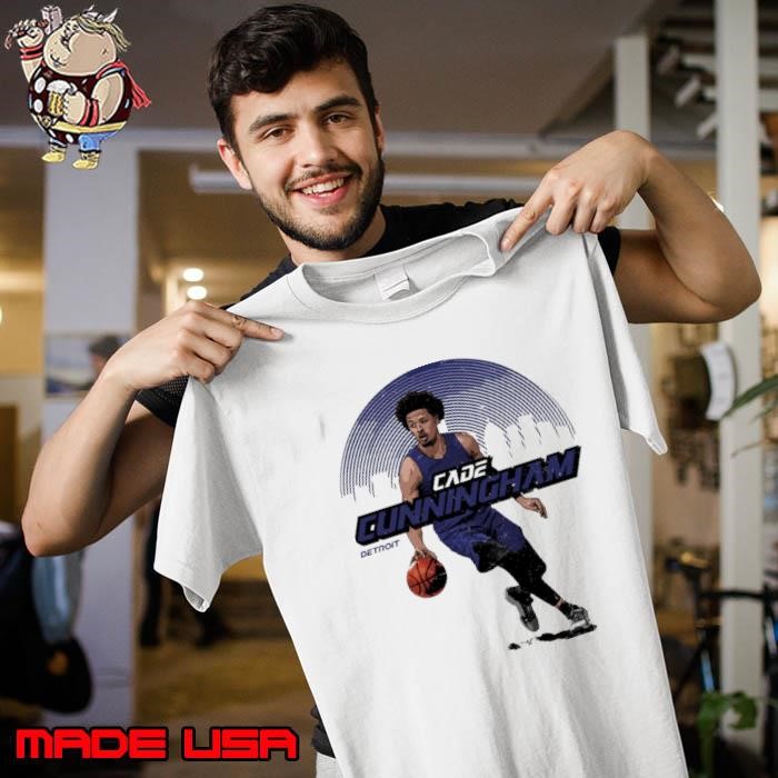 American professional basketball player cade cunningham skyline Unisex