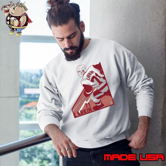 American professional ice hockey player dylan larkin angle Sweatshirt