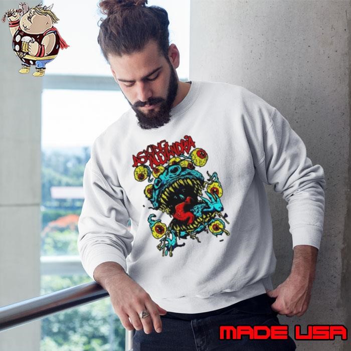 Asking Alexandria Eyeball Monster Neon Sweatshirt