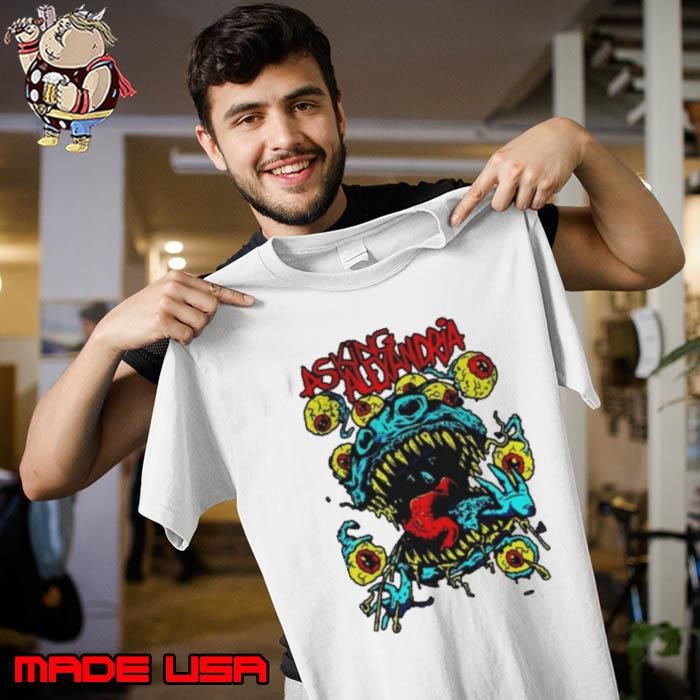 Asking Alexandria Eyeball Monster Neon Unisex