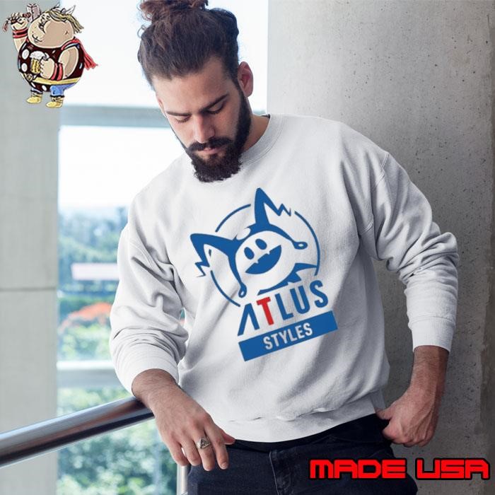 Atlus West Atlus Styles Logo Shirts Sweatshirt
