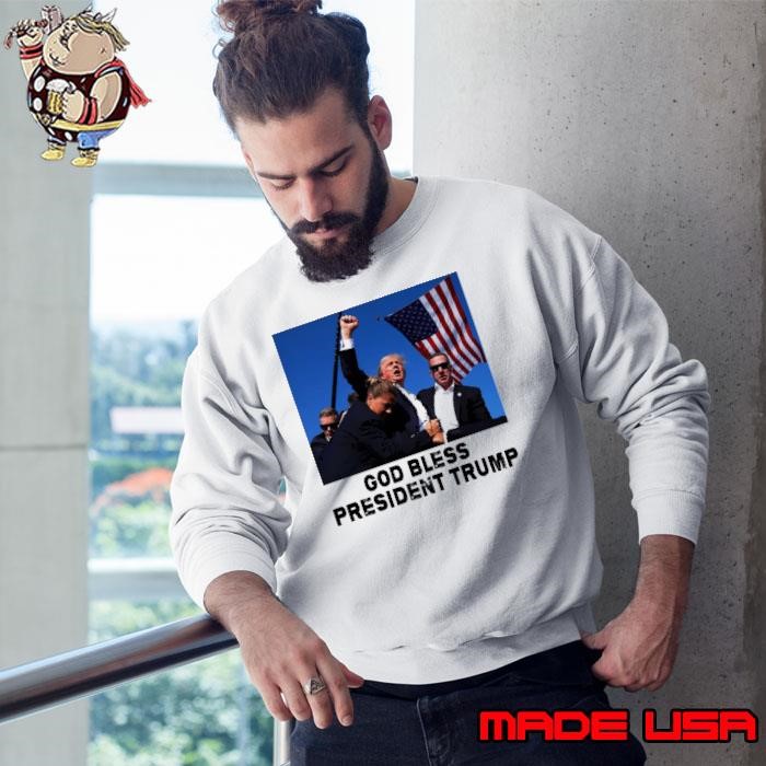 Best God bless President Trump 2024 President Sweatshirt