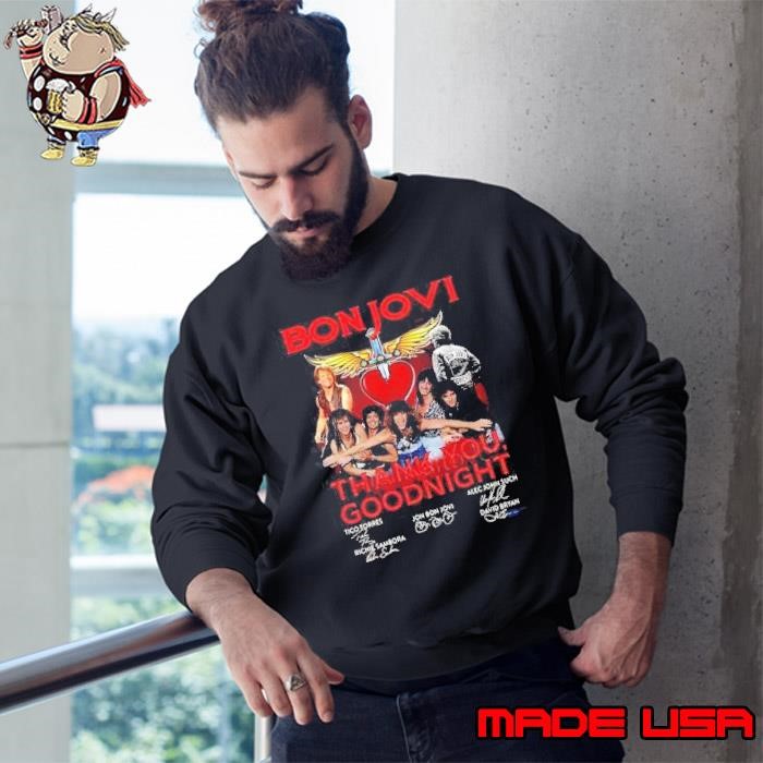 Bon Jovi Thank You Goodnight Sweatshirt