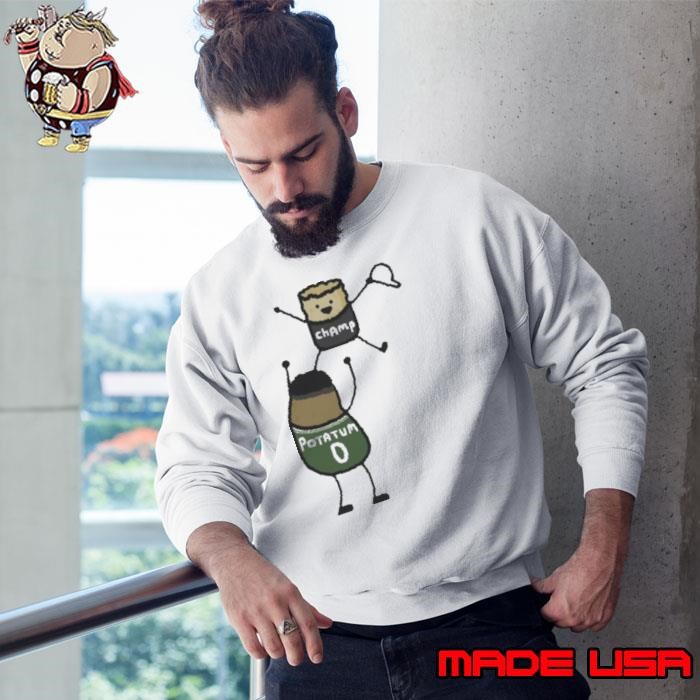 Boston 2024 Champions Potatum and Potatum Tot Sweatshirt