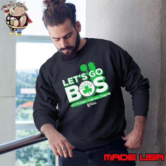 Boston Celtics 2024 Eastern Conference Champions Layup Drill Sweatshirt