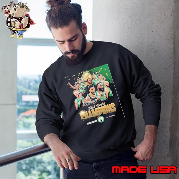 Boston Celtics 2024 World Champions Poster Sweatshirt