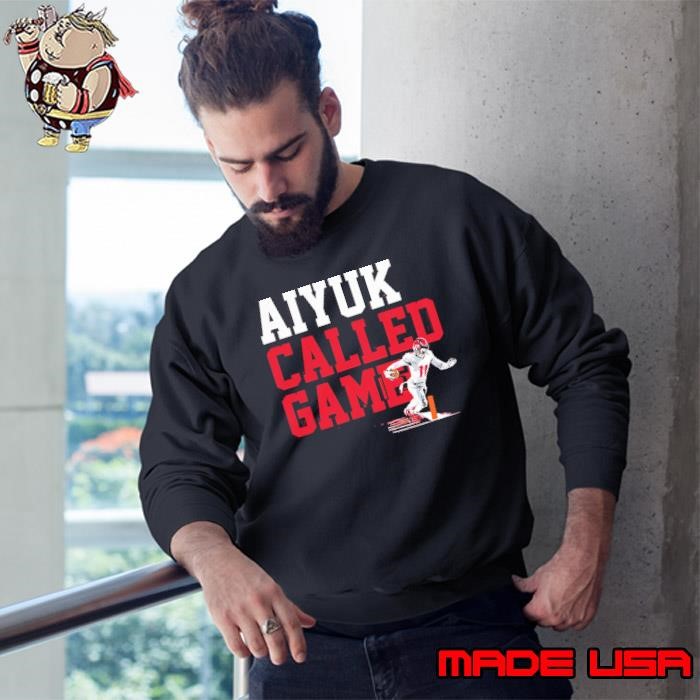 Brandon Aiyuk Called Game American football wide receiver Sweatshirt