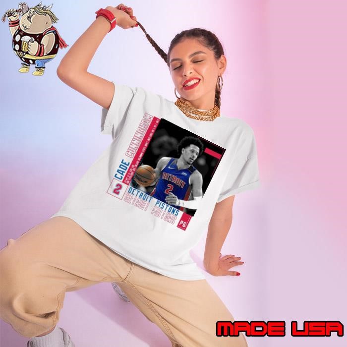 Cade cunningham American professional basketball player Detroit Pistons Ladies tee