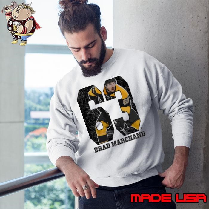 Canadian professional ice hockey left winger brad marchand game Sweatshirt