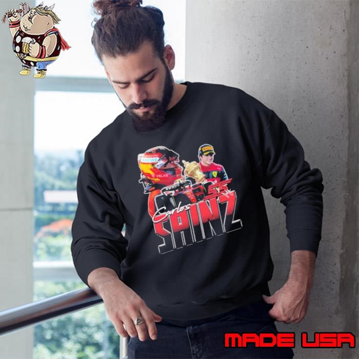 Carlos Sainz Champion Spanish racing driver currently competing Sweatshirt