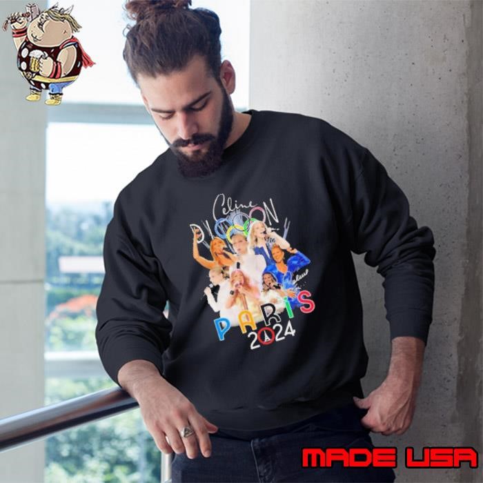 Celine Dion Paris 2024 Signature Sweatshirt