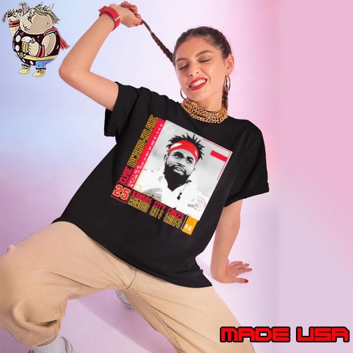 Clyde edwardshelaire American football running back the Kansas City Ladies tee