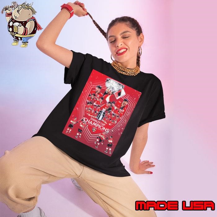 Congrats Florida Panthers Champions 2024 NHL Stanley Cup Ladies tee
