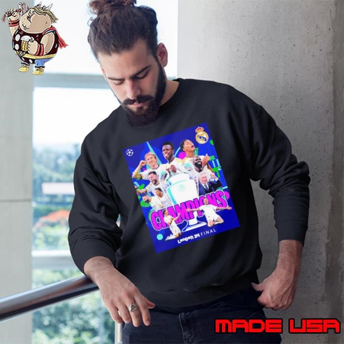 Congrats Real Madrid 2024 Champions UEFA Champions League London 24 Final Sweatshirt