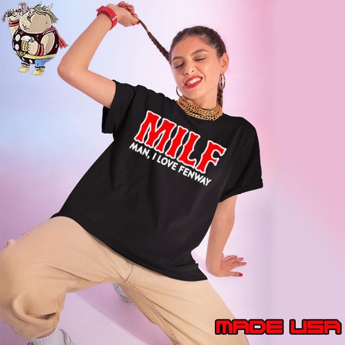 Coop Troop Captain Milf man i love fenway Ladies tee