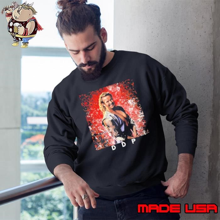 D D P American yoga instructor retired professional wrestler Sweatshirt