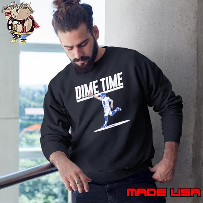 Daniel Jones Dime Time American football quarterback New York Giants Sweatshirt