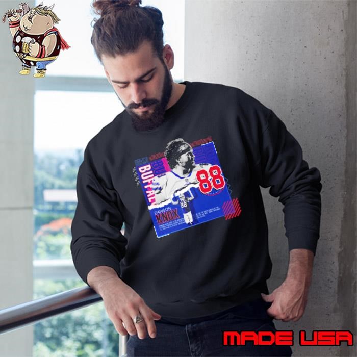 Dawson knox American football tight end Buffalo Bills Sweatshirt