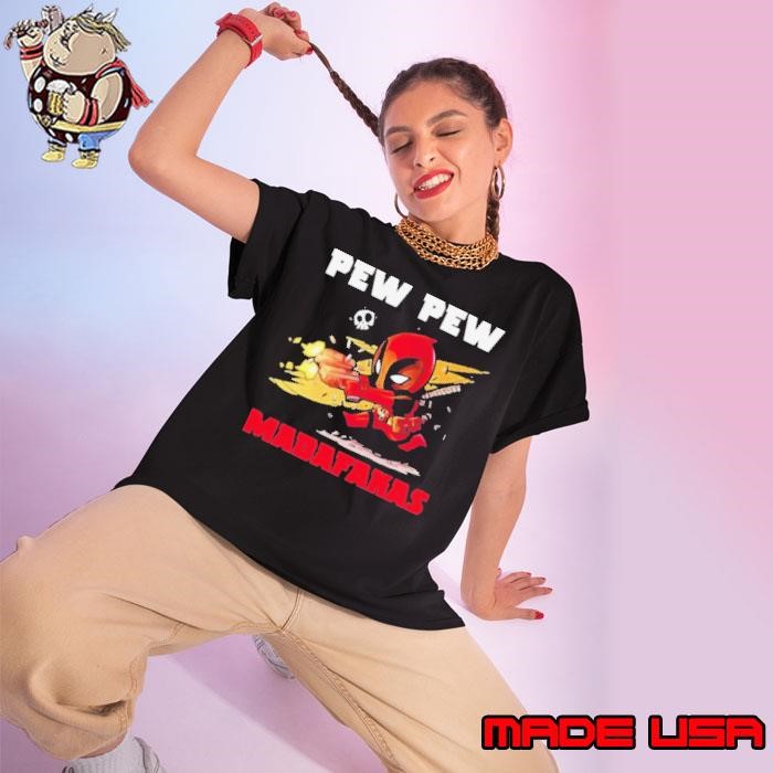 Deadpool Pew Pew Madafakas 2024 Ladies tee