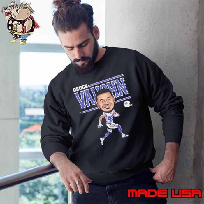 Deuce Vaughn American football running back for the Dallas Cowboys Cartoon Sweatshirt