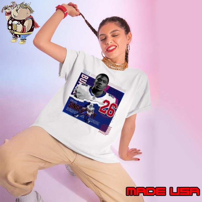 Devin singletary American football running back the New York Giants Ladies tee