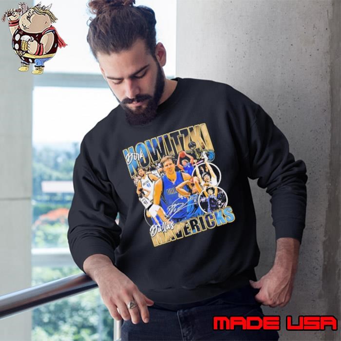 Dirk Nowitzki German former professional basketball player Vintage Bootleg Sweatshirt
